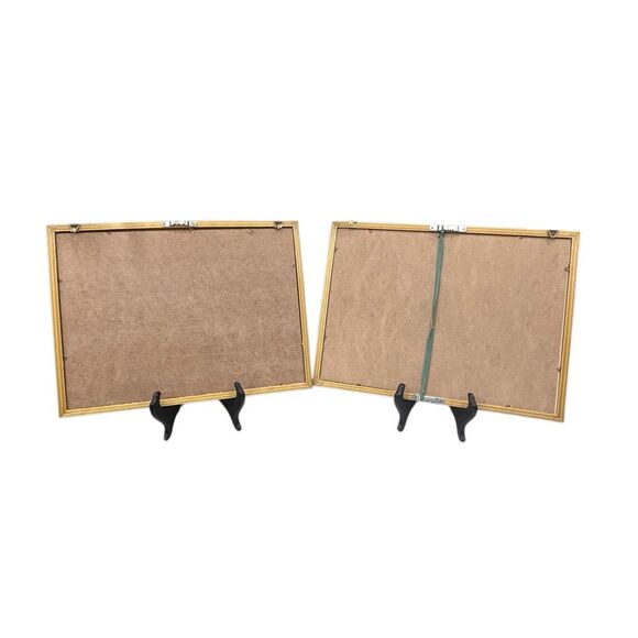 Vtg Pair of Framed Prints of Victorian-style Bathtubs by Artist Consuelo Gamboa - Picture 3 of 9